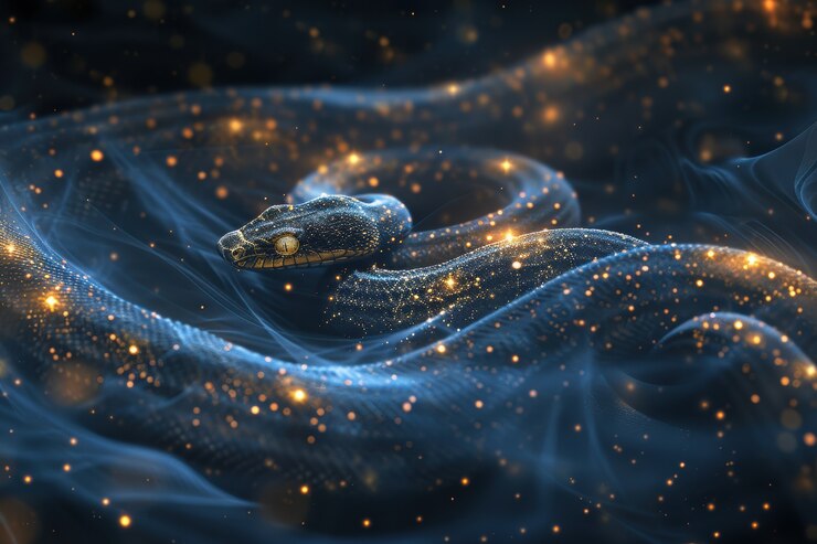 Free Photo fantastic animal constellation