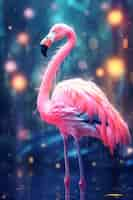 Free photo fantasy bird illustration