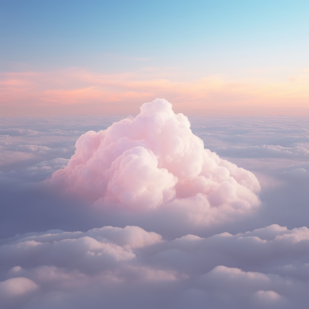 Free photo fantasy style clouds