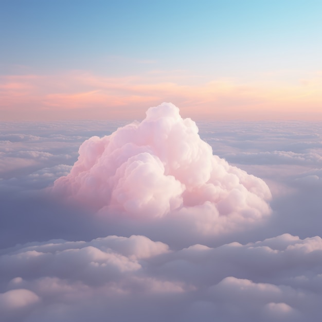 ファンタジースタイルの雲