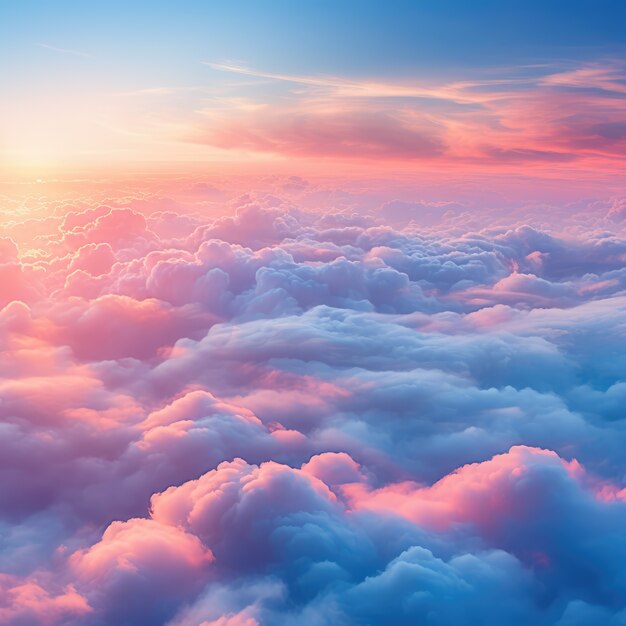 Fantasy style clouds