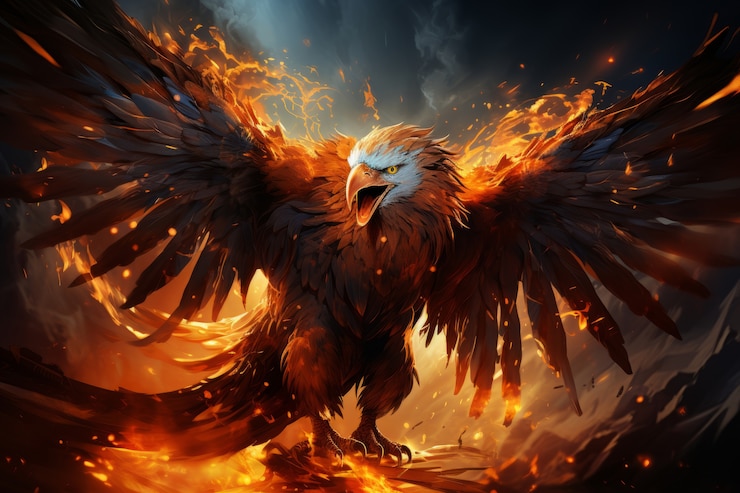 Free Photo fantasy style  fire