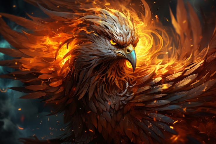 Free Photo fantasy style  fire