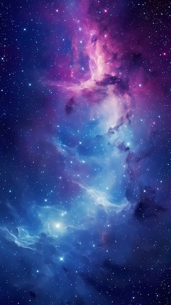 Fantasy style galaxy background