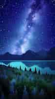 Free photo fantasy style galaxy background