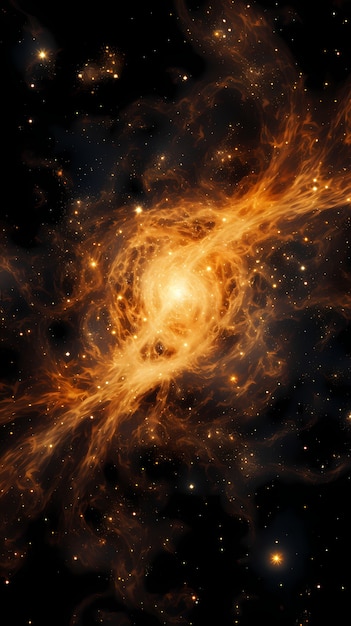 Foto gratuita sfondi di galassie in stile fantasy