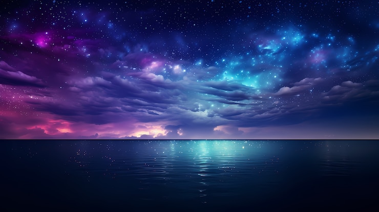 Free Photo fantasy style galaxy background