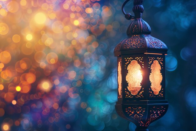 Fantasy style lantern for islamic ramadan celebration