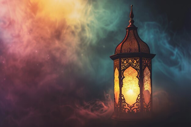 fantasy style lantern for islamic ramadan celebration