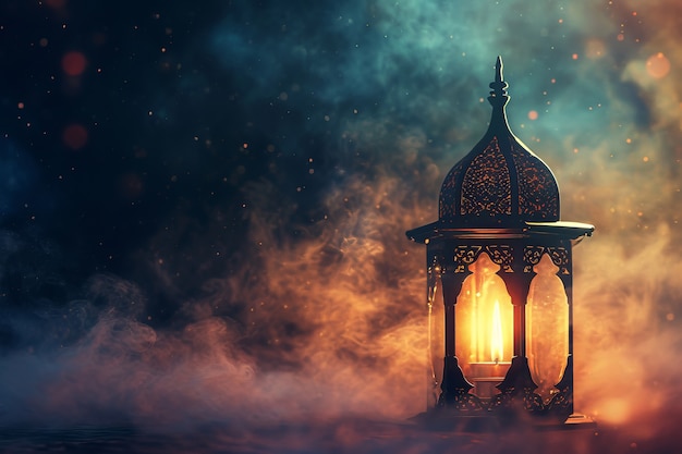 Fantasy style lantern for islamic ramadan celebration