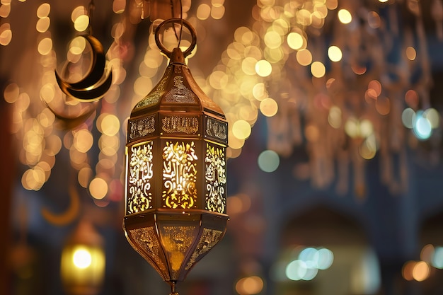 イスラム教のラマダン祝賀のためのファンタジースタイルのランタン
