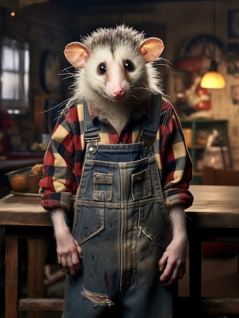 Free photo fantasy style possum