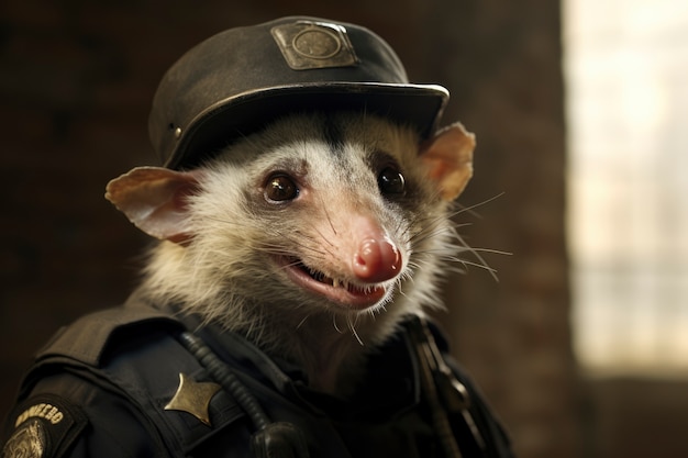 Free photo fantasy style possum