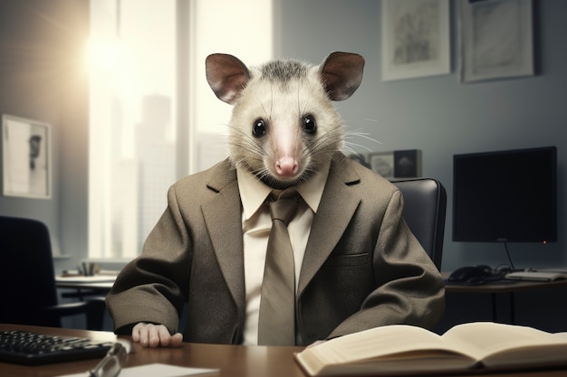 Free photo fantasy style possum