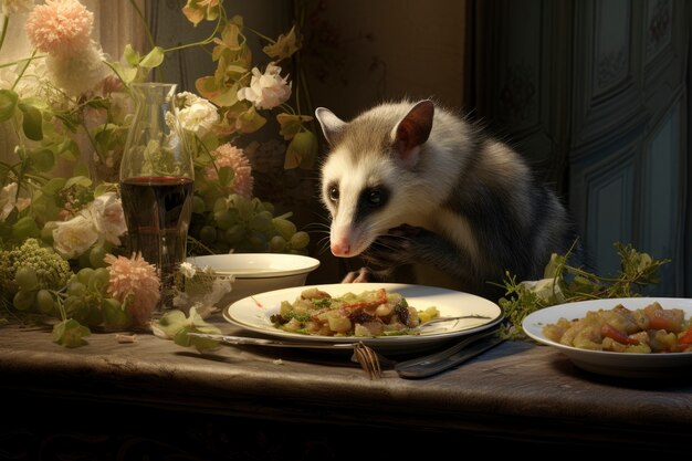 Fantasy style possum