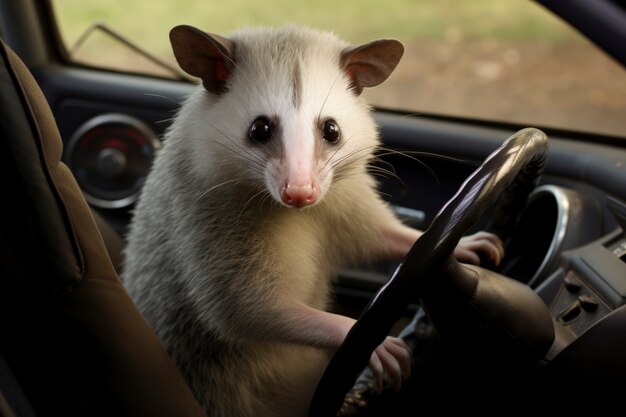 Free photo fantasy style possum