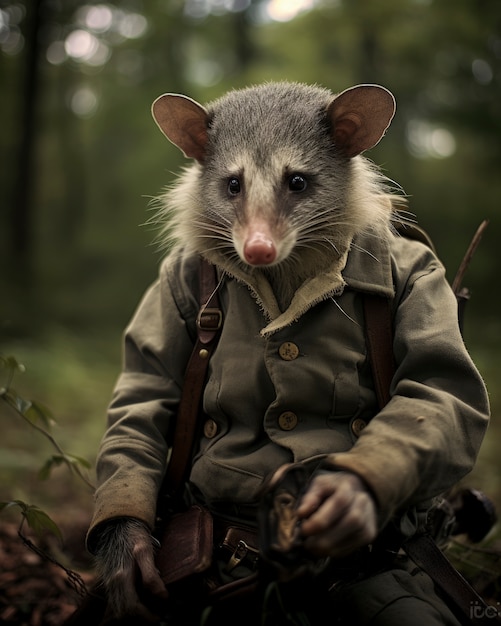 Fantasy style possum