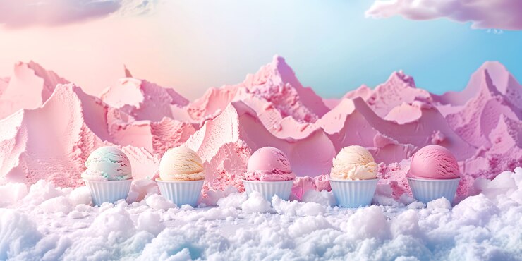 Free Photo fantasy surreal delicious street food