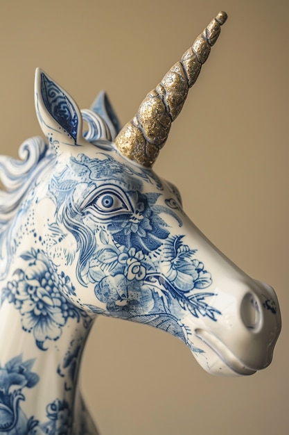 fantasy unicorn head
