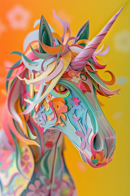 fantasy unicorn head