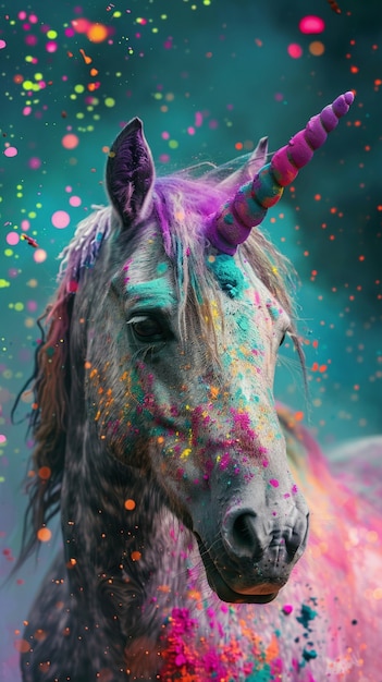 fantasy unicorn head