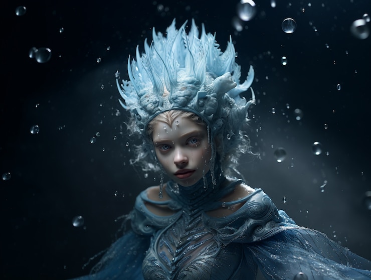 Free Photo fantasy water  character