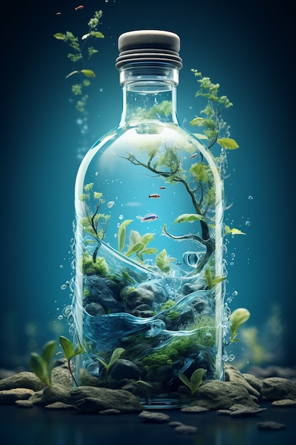 Fantasy water representation