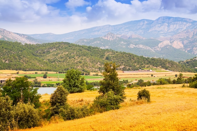 Foto gratuita fattorie e campi a lleida