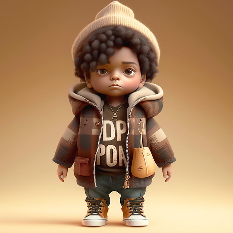 Free Photo fashion little boy