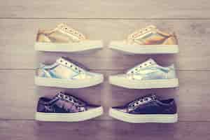 Free photo fashion shoes and sneaker