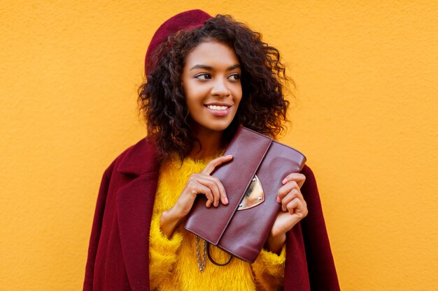 Fashionable portrait of  elegant woman