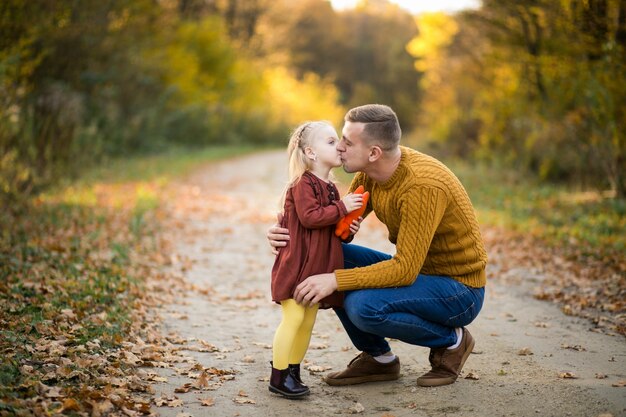 Father and daughter