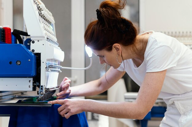 Female business owner working  portrait