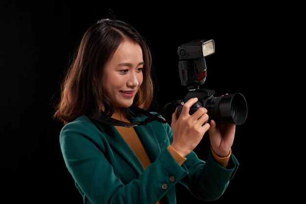 Female photographer