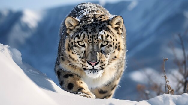 Ferocious tiger winter season