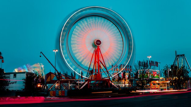 Ferris wheel at the local fair