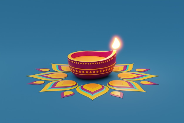 Festival of lights candle symbol