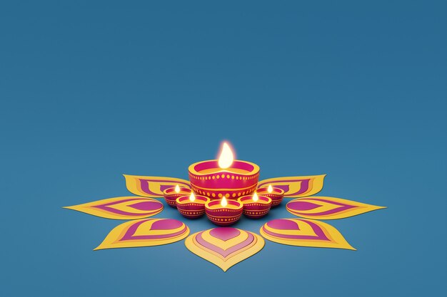 Символ фестиваля огней со свечой