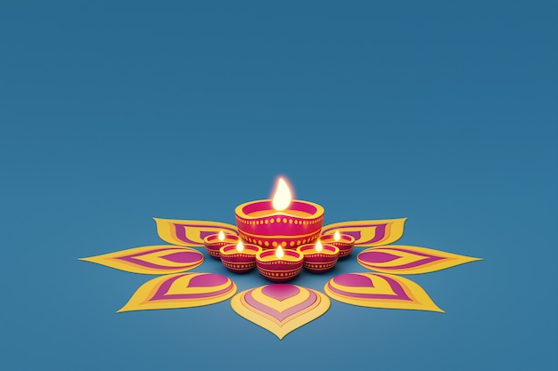 촛불 빛 상징의 축제