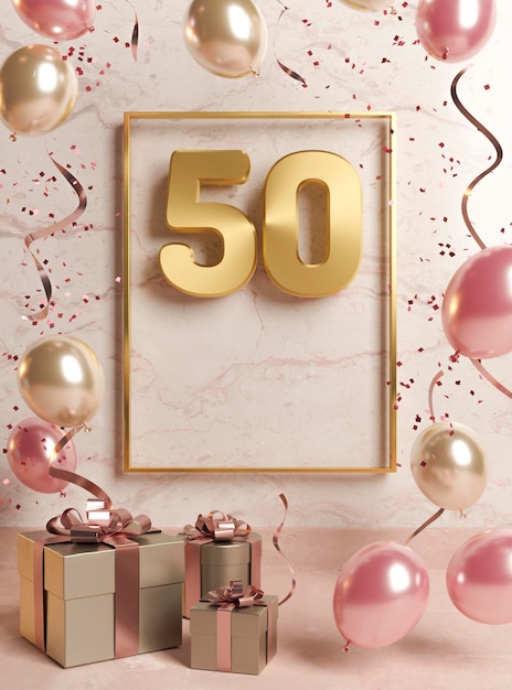 CONTRAXT Cornice portafoto 50 anni anniversario compleanno. Idee