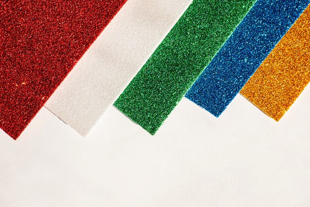 Festive lovely glitter paper