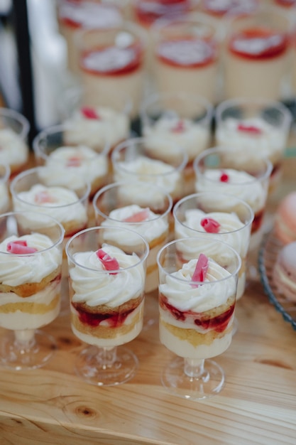 Free photo festive sweet buffet