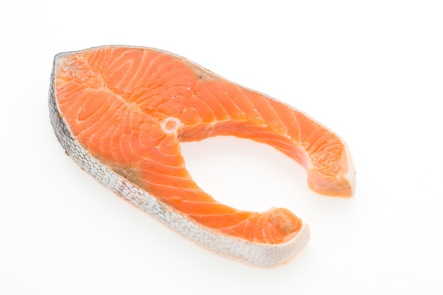Fillet of fresh salmon