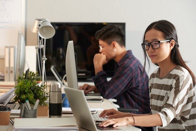 Financial Manager Wrapped up in Work