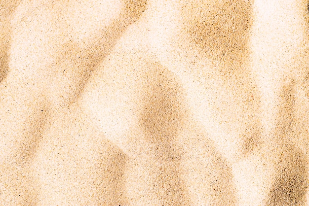 Fine sand texture of beach