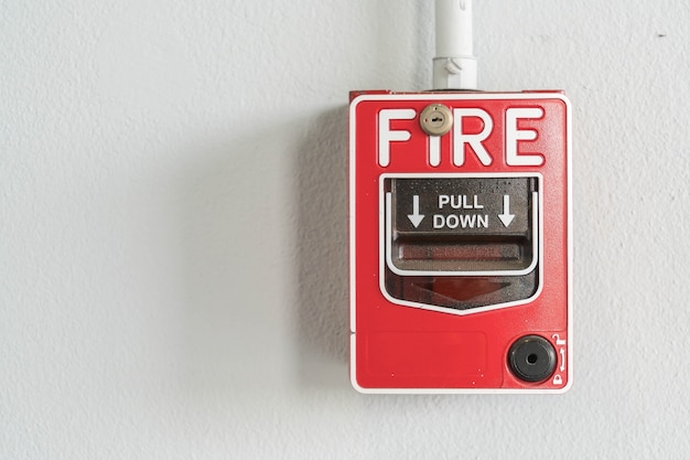 Fire alarm switch