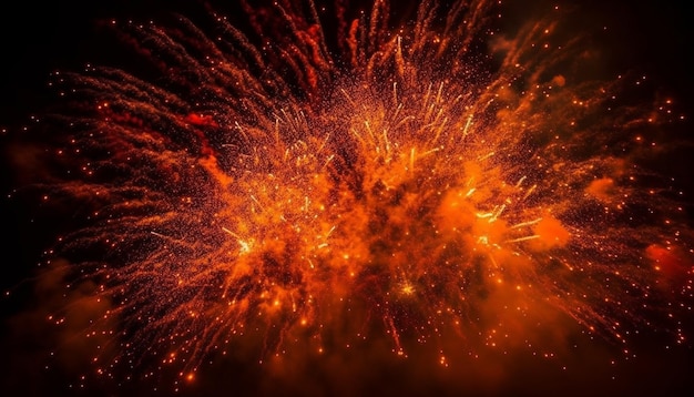 Foto gratuita i fuochi d'artificio sono un evento popolare in nuova zelanda.
