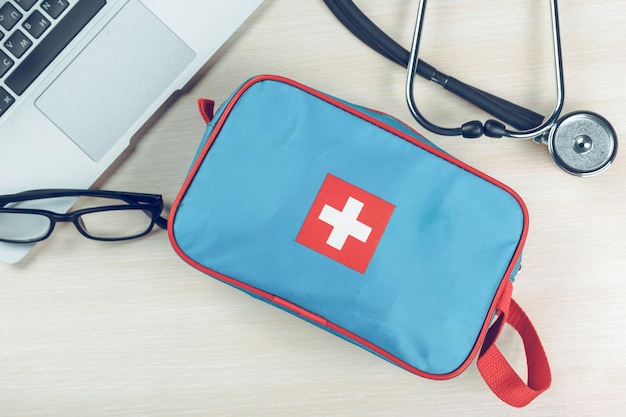 Free photo first aid kit