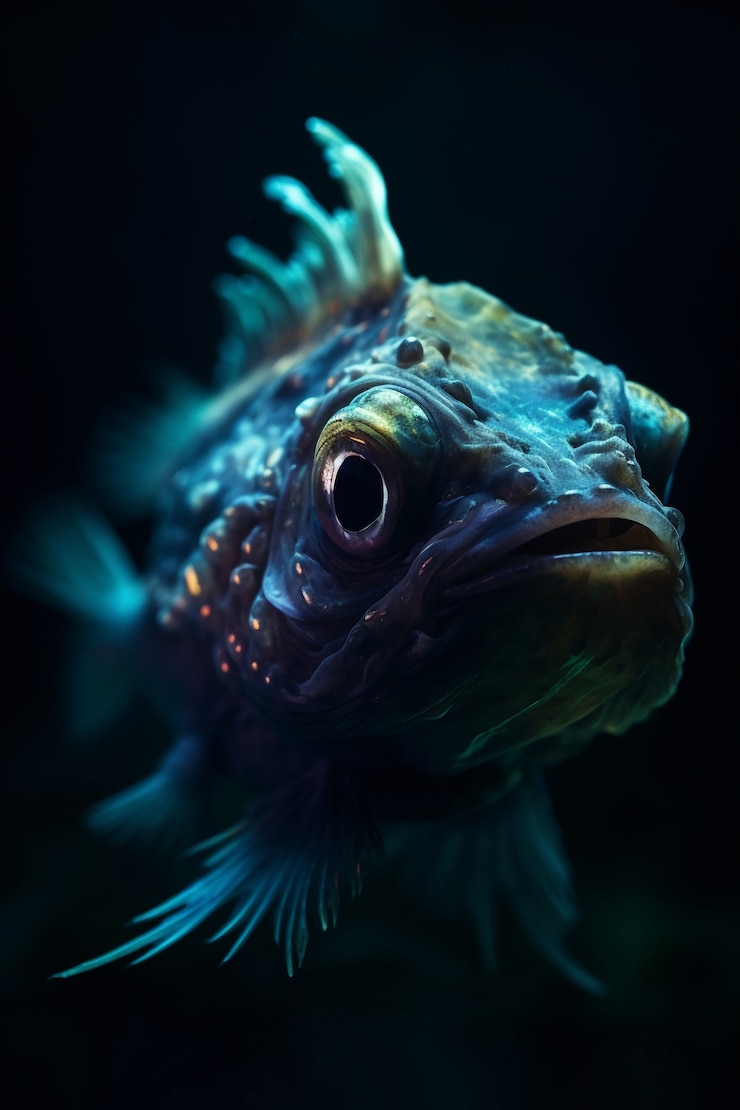 Free Photo fish from the bottom of the sea