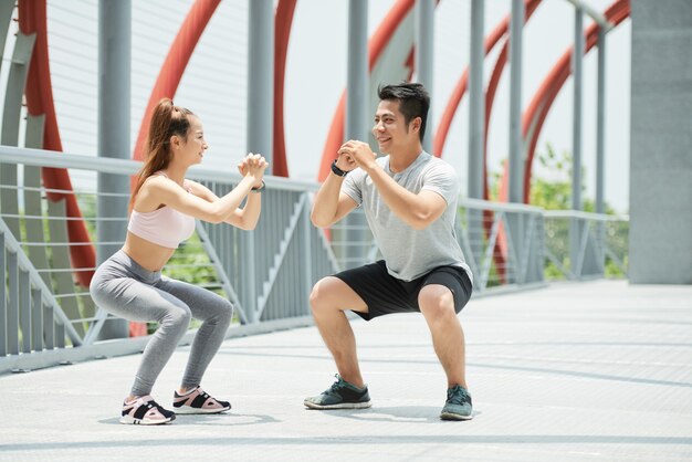 Fit couple